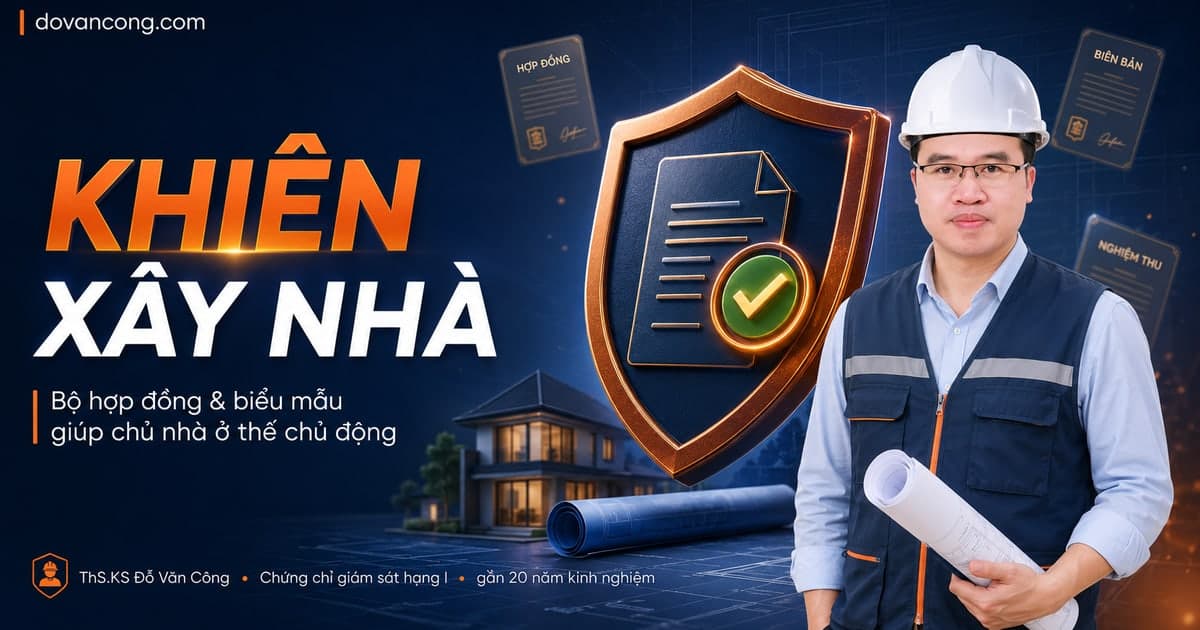 KHIÊN XÂY NHÀ — Bộ hợp đồng & biểu mẫu (Trọn bộ)