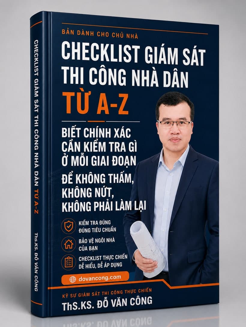 Gói Toàn Diện — Checklist Giám Sát Thi Công Nhà Dân