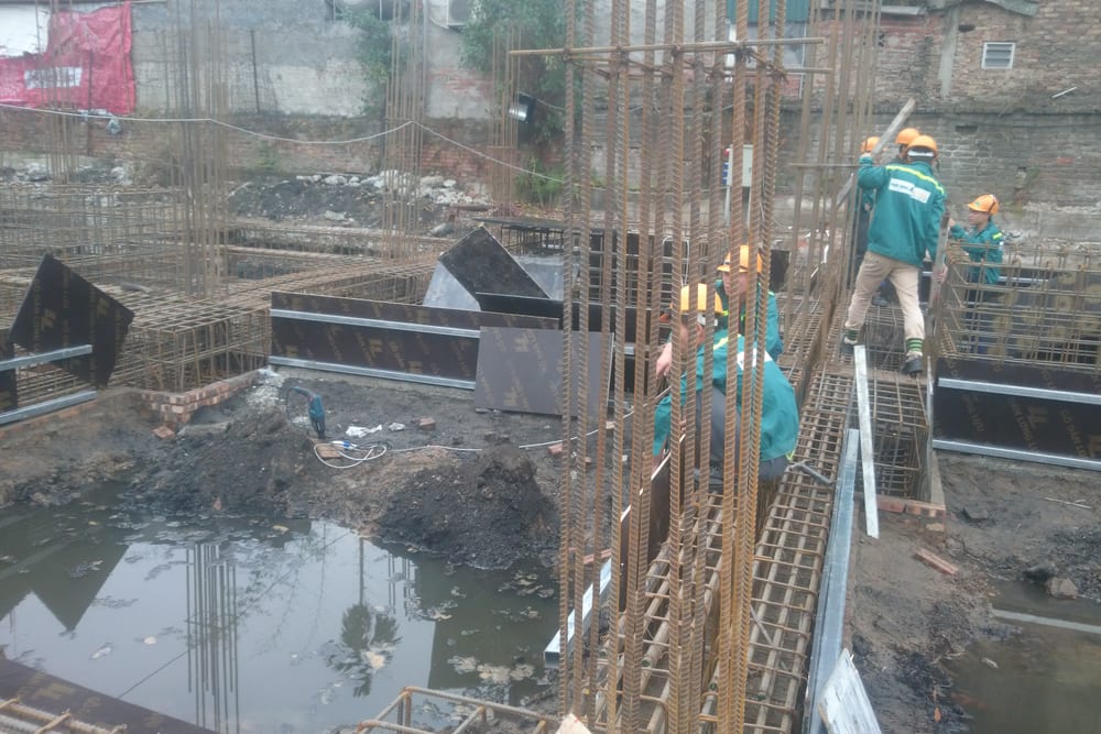 Cốt thép & cốp pha móng
