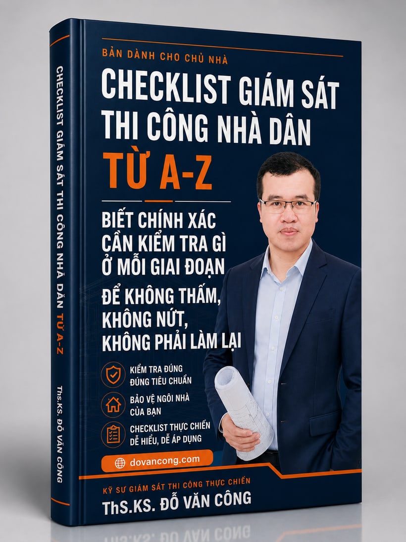 Gói Cơ Bản — Checklist Giám Sát Thi Công Nhà Dân